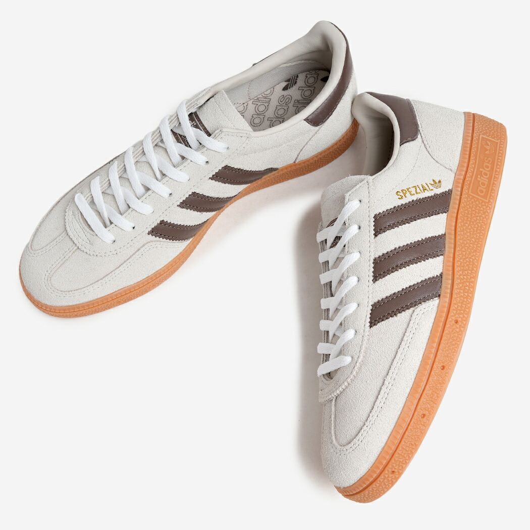 adidas アディダス HANDBALL SPEZIAL ウィメンズ ハンドボール スペツィアル スニーカー ALUMINA EARTH STRATA GUM ベージュ ブラウン JQ8903|codexxx