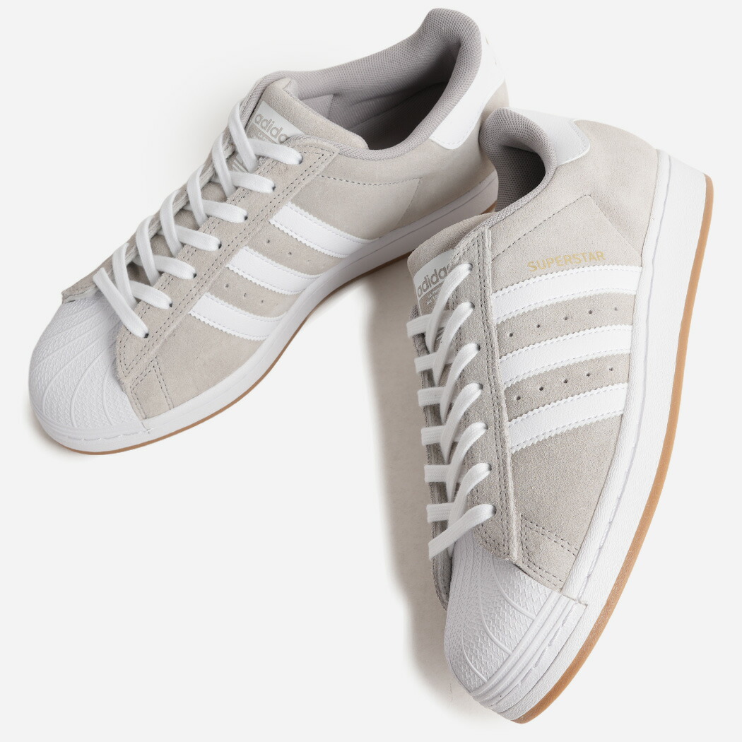 adidas アディダス SUPERSTAR ADV スーパースター スケート スニーカー CLEAR GRANITE CLOUD WHITE ( グレー ホワイト 白 SKATE メンズ KI5733 )