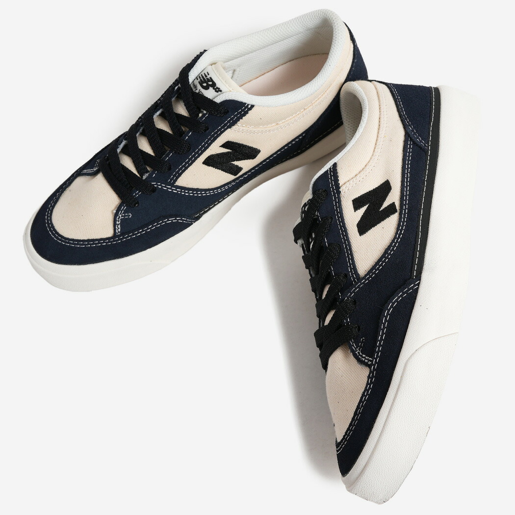 【お買い物マラソン限定クーポン配布中!!】NEW BALANCE ニューバランス ヌメリック 417 スニーカー NUMERIC Franky Villani UN417NAS ECLIPSE WHITE ( 黒 白 メンズ スケート SKATE )