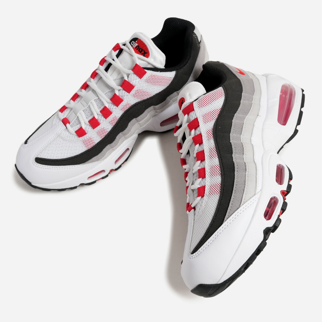NIKE AIR MAX 95 OG BIG BUBBLE PRM COMET ナイキ エアマックス ビッグバブル プレミアム スニーカー ( ホワイト 白 赤 メンズ レディース IB7862-100 )｜codexxx 29,700円