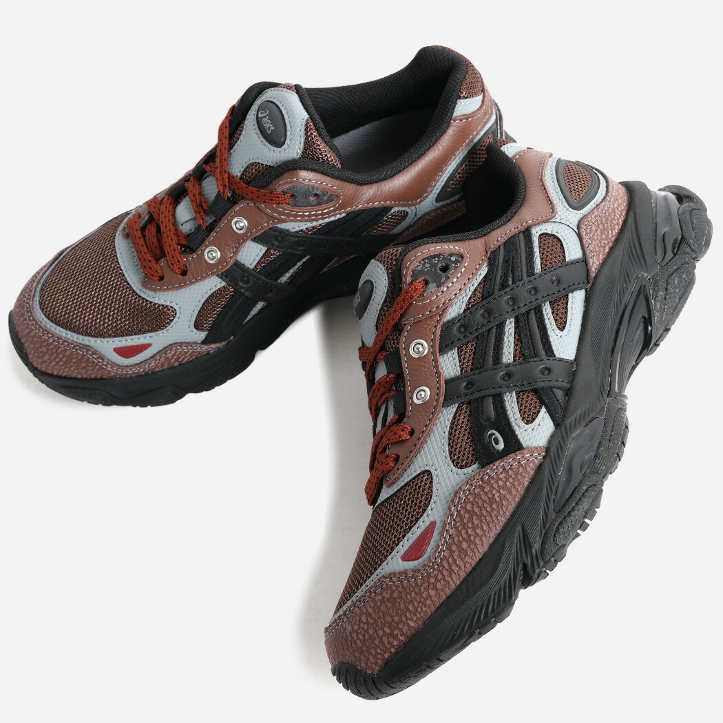 asics &times; HAL STUDIOS GEL-NYC 2.0 SSHS MAHOGANY BLACK HSDT アシックス ハルスタジオ ゲル ニューヨーク スニーカー ( ウィメンズ レディース 1203A896-200 )｜codexxx