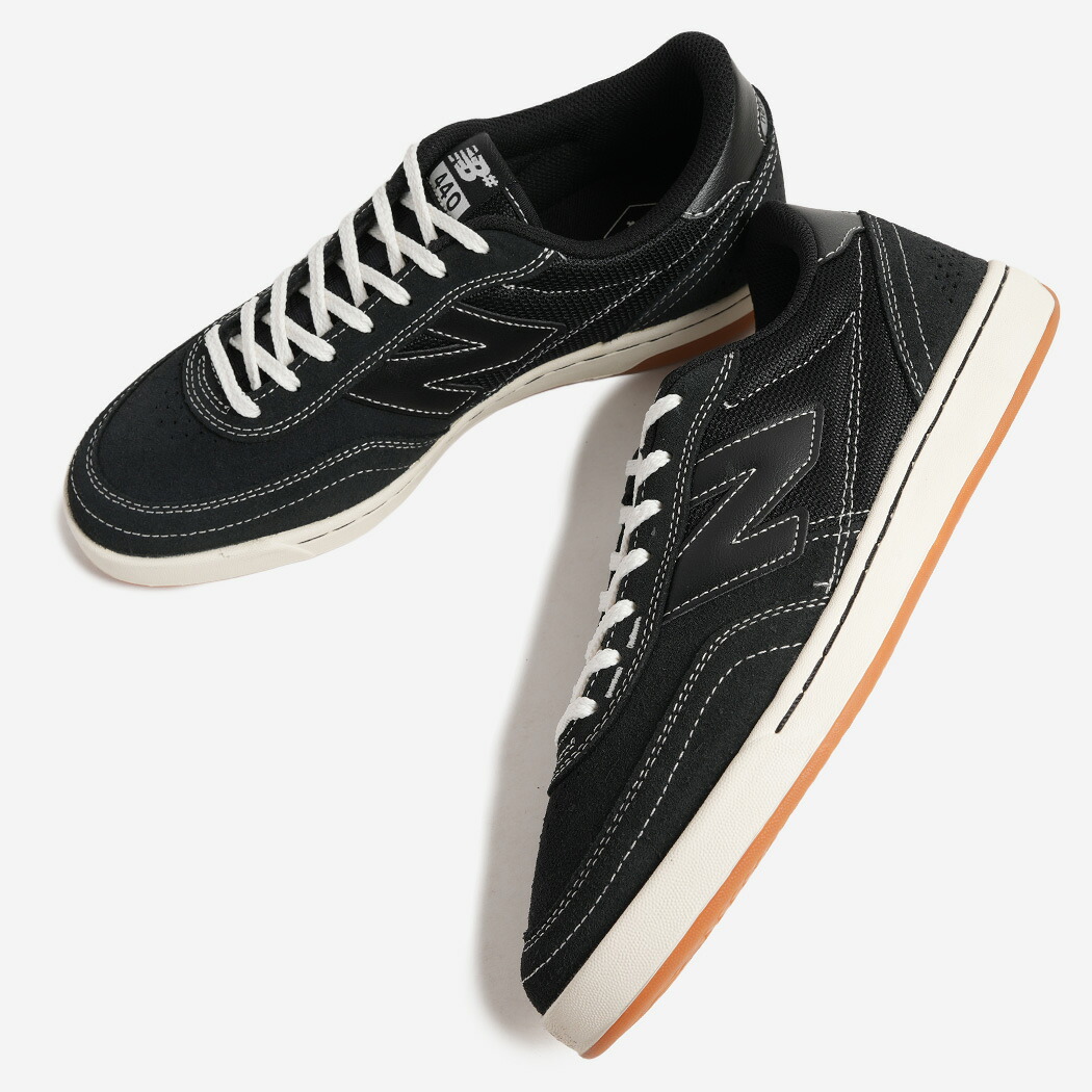 NEW BALANCE NUMERIC UN440BCO BLACK ニューバランス ヌメリック 440 スニーカー ( ブラック 黒 オールブラック トリプルブラック SKATE ローテク スケート メンズ )|codexxx