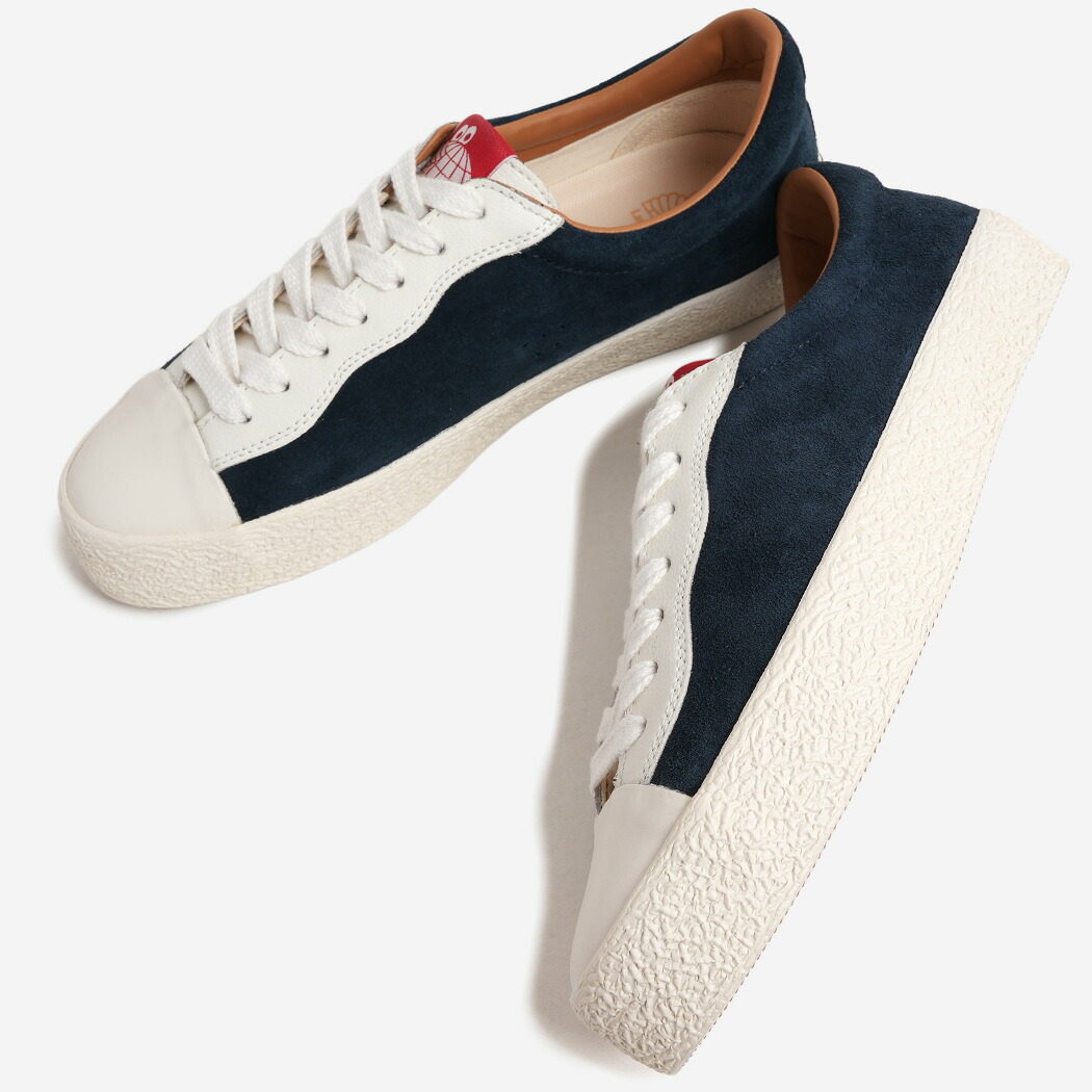 LAST RESORT AB VM002-LO CAP SHOES PEACOART WHITE ラストリゾート ローカット トゥ キャップ スニーカー ネイビー スエード メンズ レディース ( SKATE ローテク スケート )|codexxx