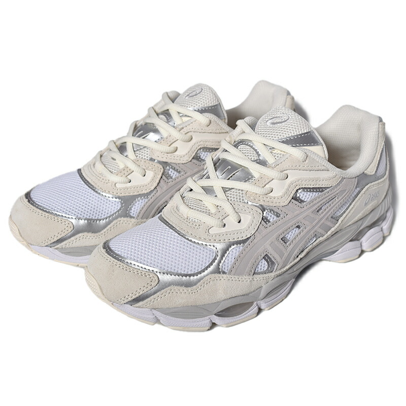asics GEL-NYC "WHITE/OYSTER GREY" アシックス ゲル ニューヨーク スニーカー ( ベージュ BEIGE ランニング メンズ 1201A789-105 )|codexxx