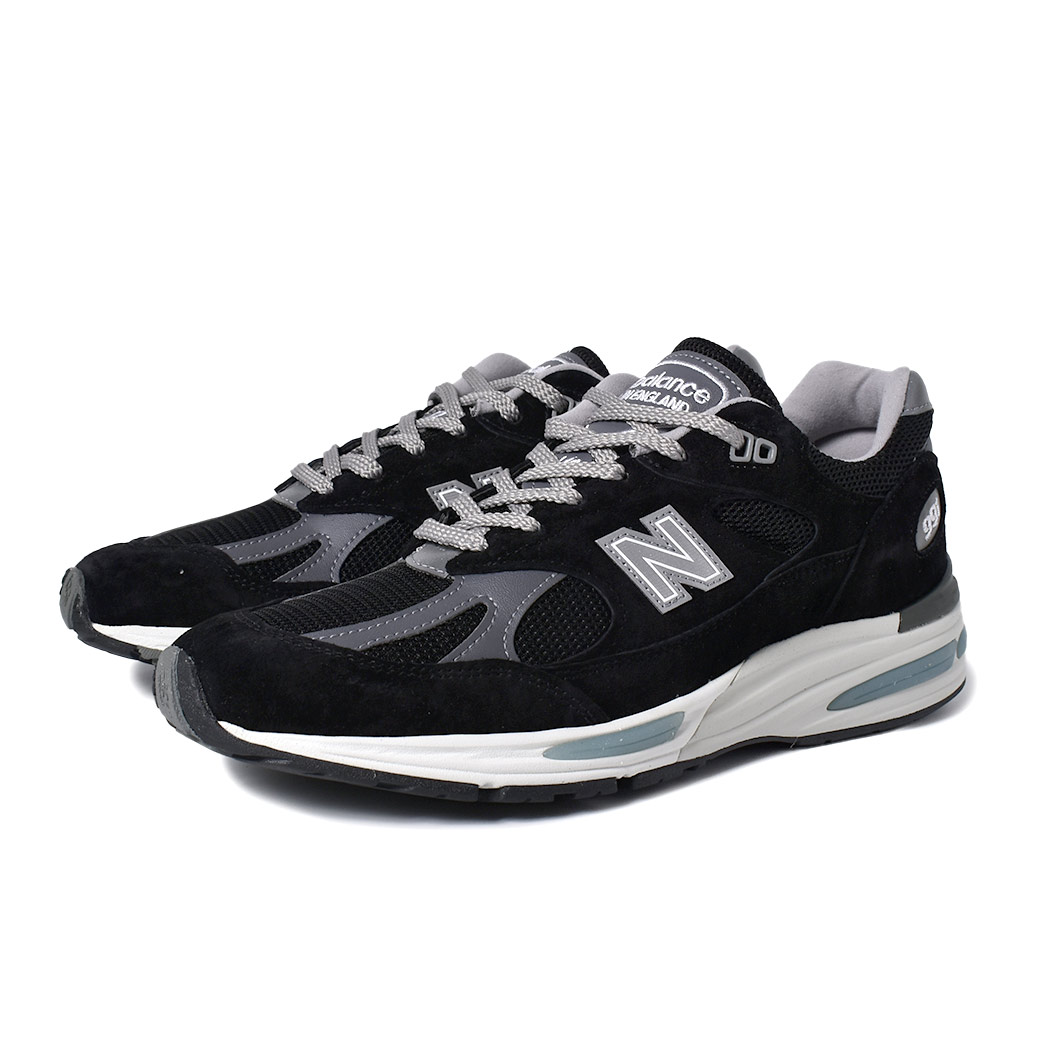 NEW BALANCE "made in UK" U991BK2 BLACK ニューバランス スニーカー ( 黒 ブラック 白 ホワイト D 992 993 990 V2 イングランド製 メンズ レディース )｜codexxx 28,105円