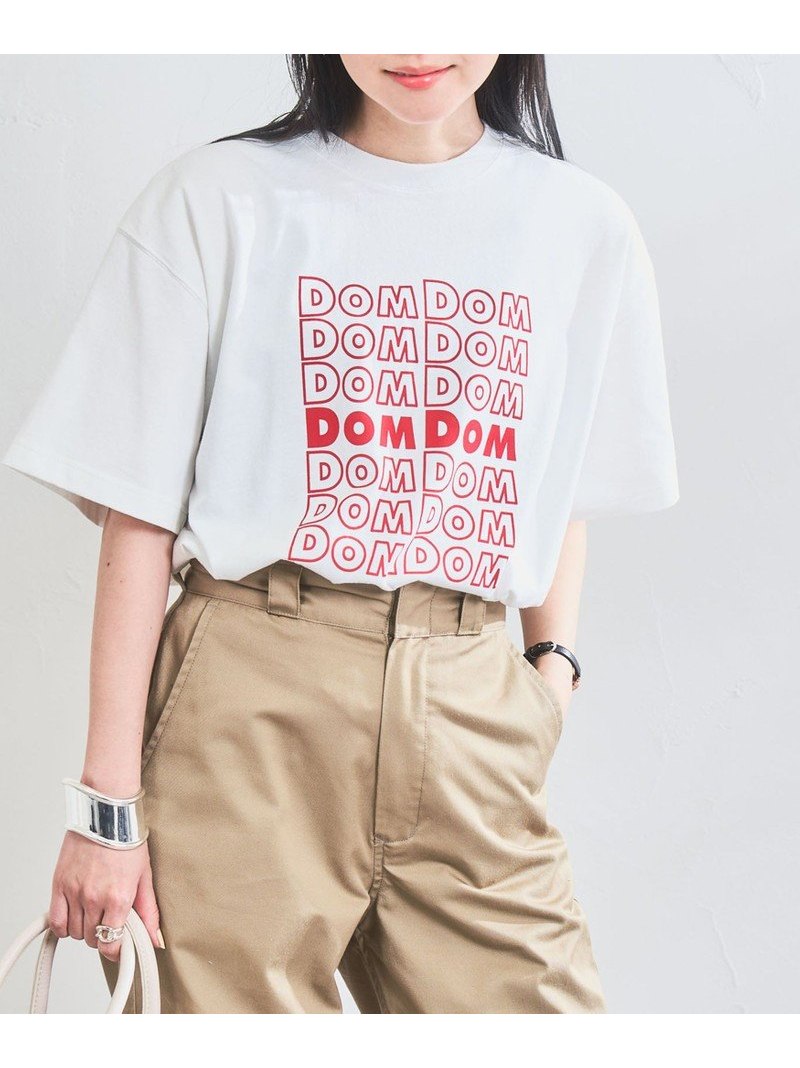 Domdom ドムドム コーエン Coenコラボプリントtシャツ Coen