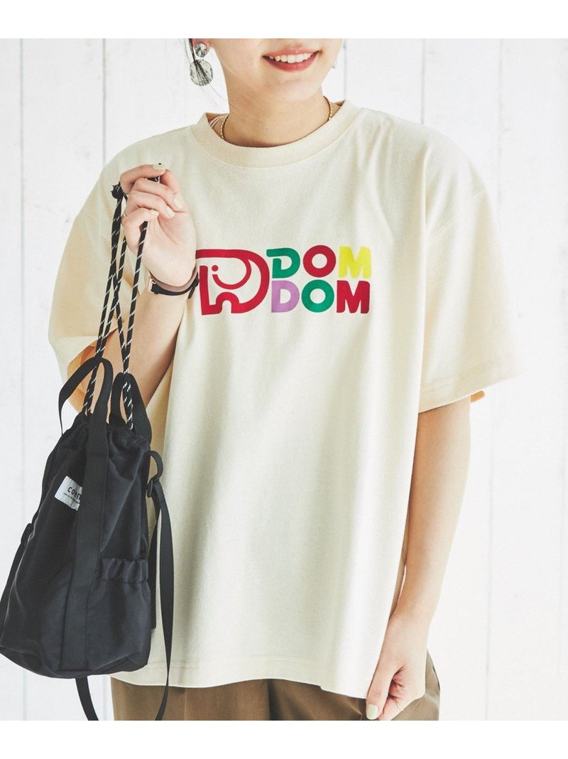 Domdom ドムドム コーエン Coenコラボプリントtシャツ Coen