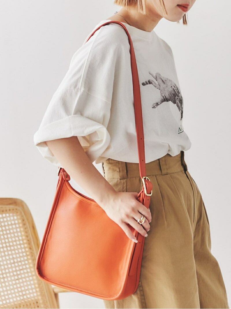 ダブルバックルスクエアショルダーバッグ Coen バッグ ショルダーバッグ コーエン