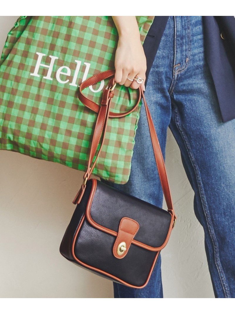 スクエアフラップショルダーバッグ Coen バッグ コーエン