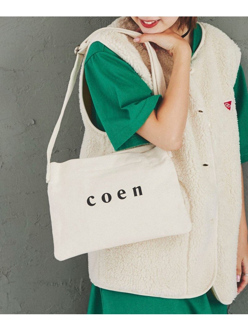 Coenロゴサコッシュ Coen コーエン ショルダーバッグ バッグ