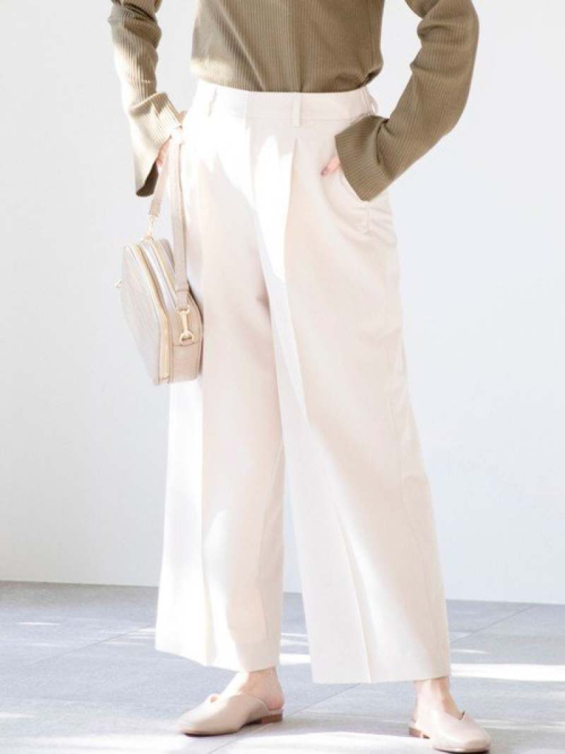 [Rakuten Fashion]【WEB限定】センタープレスストレッチワイドパンツ# coen コーエン パンツ/ジーンズ フルレングス