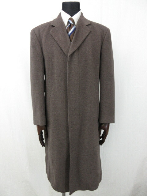 信頼 ブルックスブラザーズ Brooks Brothers アンゴラ100 チェスターコート メンズ Size38 ブラウンがかったグレー系 3mw1433 中古 即日出荷 Ambassade Mauritanie Rabat Net
