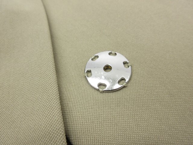 超美品39682-MSCFZ104T フラウンスポケット ノーカラーコート 