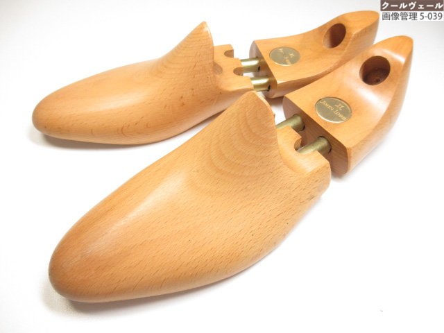 【ジョンロブ JOHN LOBB】 シュー天然木 シューGK (メンズ) size９好いかげんに 意味有りげなお靴の庫入れに♪★37STB0090★ 【中古】