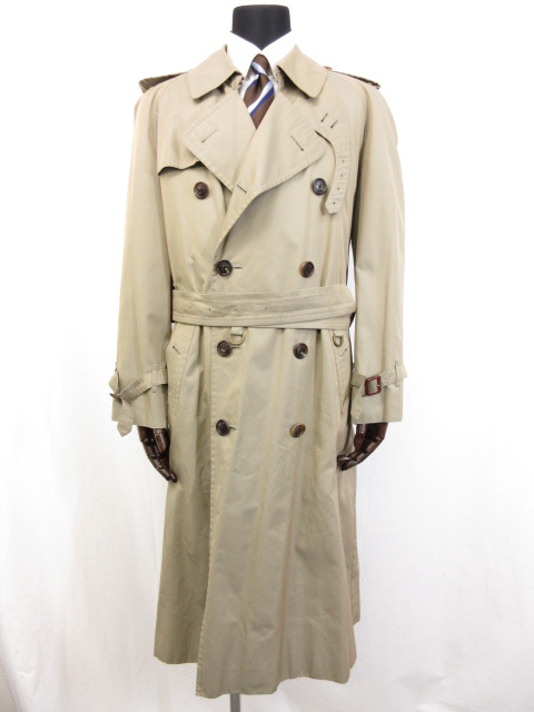 おすすめ Burberry バーバリーロンドン London 3mw1428 中古 玉虫色 グレージュ系 メンズ トレンチコート チェック柄ライナー付き Dxpomffhtqea Bhavaspa Com