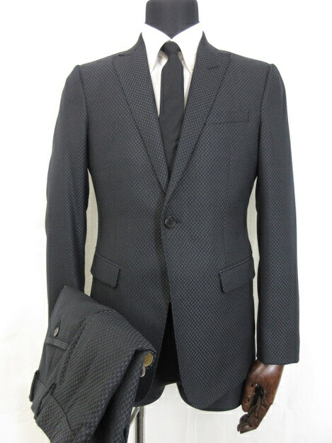 日本未発売 Size44 メンズ スーツ 1ボタン カシミヤ シルク混 Armani Supreme Emporio エンポリオアルマーニ 極美品 ネイビー 3ms6440 中古 織柄 Wd4mzdaouuvx Ne7na Com