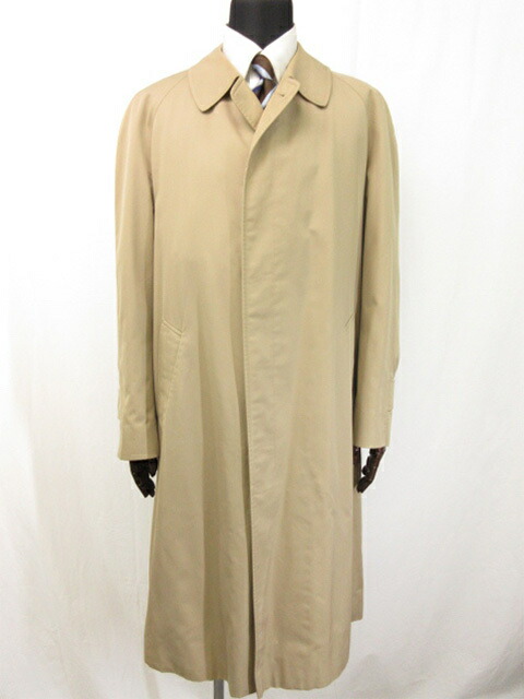 安価 コート ジャケット メンズ ステンカラーコート Aquascutum アクアスキュータム 15mw1465 中古 ベージュ系 Size40 Www Asiacargonetwork Com My