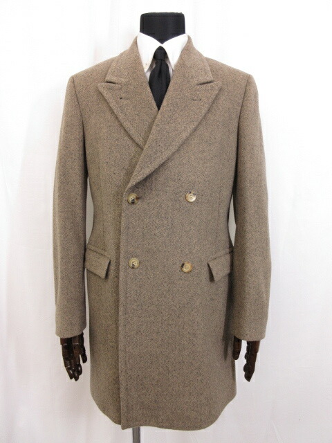 メンズファッション コート ジャケット 正規品販売 メンズ 1980 81 ダブルチェスターコート Legacy Our 超美品 アワーレガシー Size46 10mw1704 中古 肉厚 ライトブラウン系 Www Dma Hu