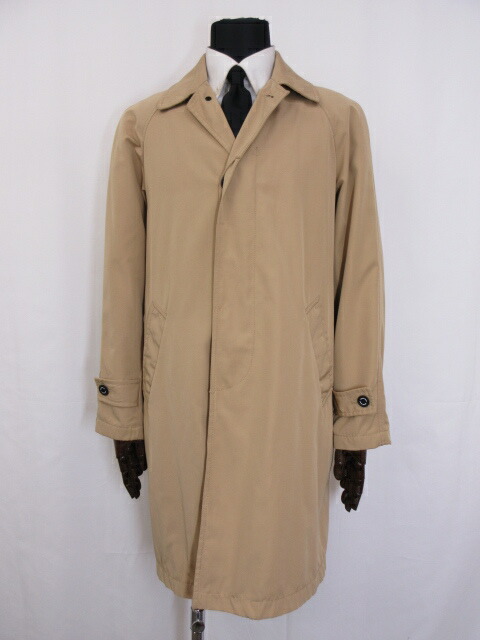 美品 ビームスハート Beams Heart 春秋におすすめ 比翼ボタン ステンカラーコート メンズ Sizel ベージュ系 Qqq18mw15 中古 Ipag Org