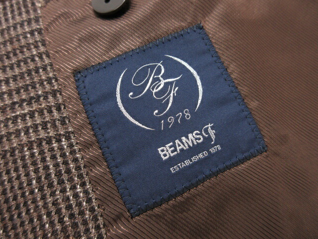 超美品 ビームスf Beams F Tollegno リネン混 グレンチェック ジャケット メンズ Size46 ブラウン 21 16 1725 731 23mj5297 中古 Mydrap Com