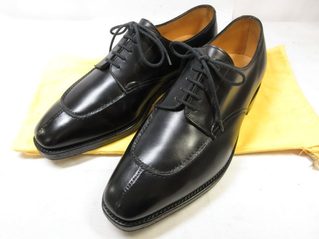 【楽天市場】未使用品 【ジョンロブ JOHN LOBB】 GARNIER ガルニエ プレーントゥ ドレスシューズ 紳士靴 (メンズ)  size5.5E8695 黒 18HT1890 【中古】 : クール・ヴェール 楽天市場店