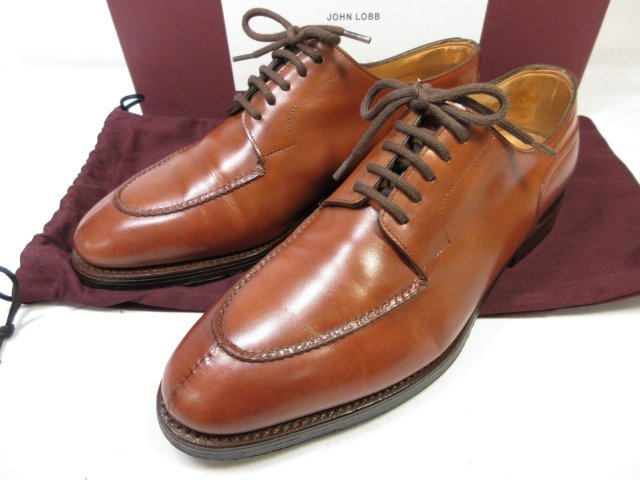 楽天市場】希少パリロブ ビスポーク【ジョンロブ JOHN LOBB】 バイカラー フルブローグ ドレスシューズ 靴 (メンズ) size7 茶×白  ◇8MZA0415◇ 【中古】 : クール・ヴェール 楽天市場店