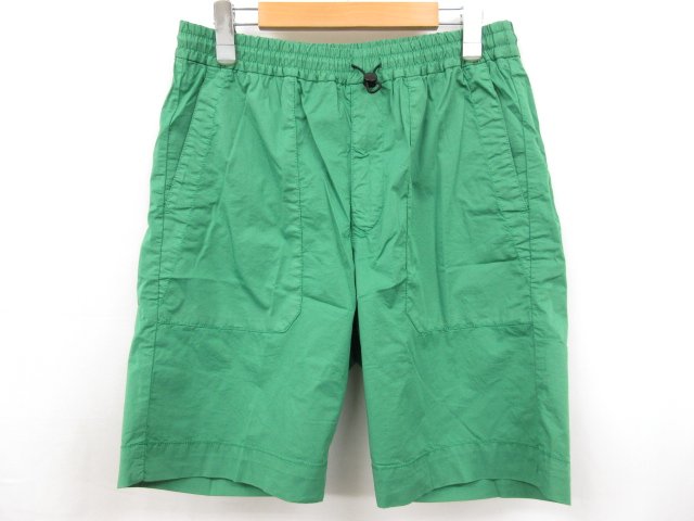 未使用 【インコテックス INCOTEX】 10S213 90903 710 定価41800円 REGULAR FIT ショートパンツ (メンズ) size32 グリーン□10SLP0674□ 【中古】