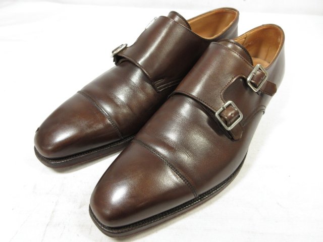 楽天市場】美品 【サントーニ Santoni】 14798 レザー ダブルモンクストラップシューズ 紳士靴 (メンズ) size7.5 ネイビー系  □30MZA6124□ 【中古】 : クール・ヴェール 楽天市場店