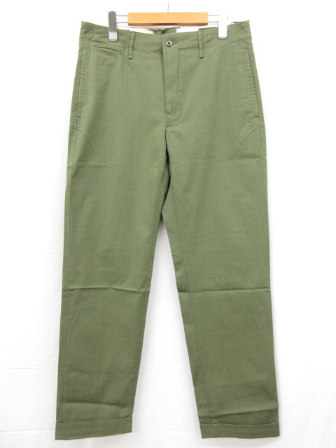 未使用 【インコテックス INCOTEX】 10X177 90901 743 定価40700円 REGULAR FIT スラックス パンツ (メンズ) size36 カーキ□10SLP0858□ 【中古】