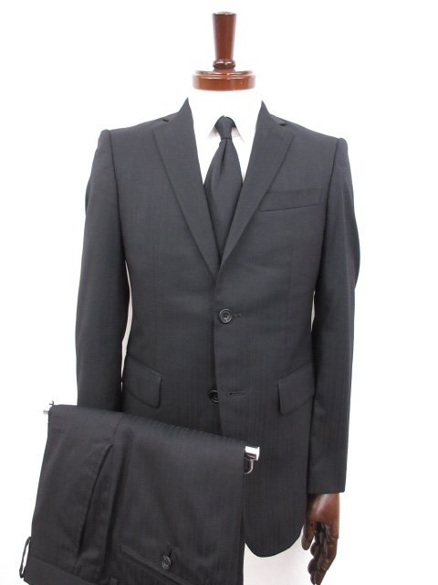 【新品タグ付き】ティモシーエベレスト ブラックスーツ 38L ネクタイ付き ロングタキシードG007ダークグレー【蝶ネクタイ】TUXEDO STATION