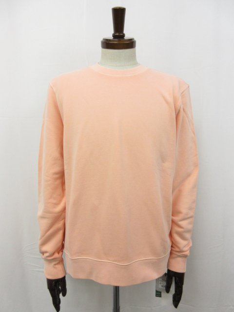未使用【ザノーネ ZANONE】 GIRO 812987 ZM341 Z4707 定価36300円 クルーネック 長袖トレーナー (メンズ) XS サーモンピンク系◯10ZZN0454　【中古】｜クール・ヴェール 店 10,934円