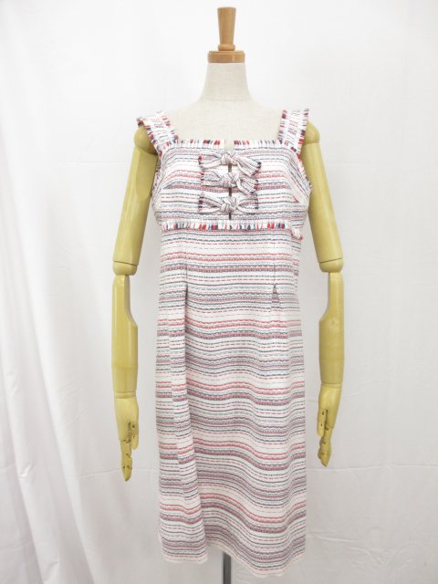 楽天市場】【ルネ】Rene ツイード アンサンブル ノーカラージャケット