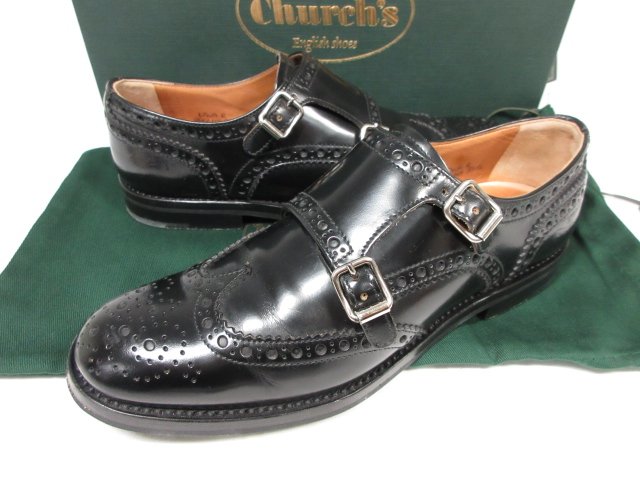 最終値下げ！Church’s/LANA METラナメット スタッズ付ダブルモンク Church's/チャーチ】LANA MET/ラナメット(レディース/スタッズ付