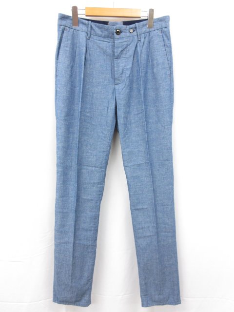 未使用 【インコテックス INCOTEX】 TURNER 60546 800 定価41000円 インディゴチノパンツ デニムスラックス (メンズ) size31 ◯10SLP0413◯ 【中古】|クール・ヴェール 店