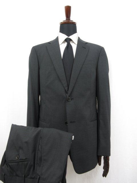 未使用品 【エンポリオアルマーニ EMPORIO ARMANI】 G LINE 2ボタン スーツ (メンズ) 50 チャコールグレー 無地 1ZVGBA 2153J ◯27EMP045　【中古】｜クール・ヴェール 店
