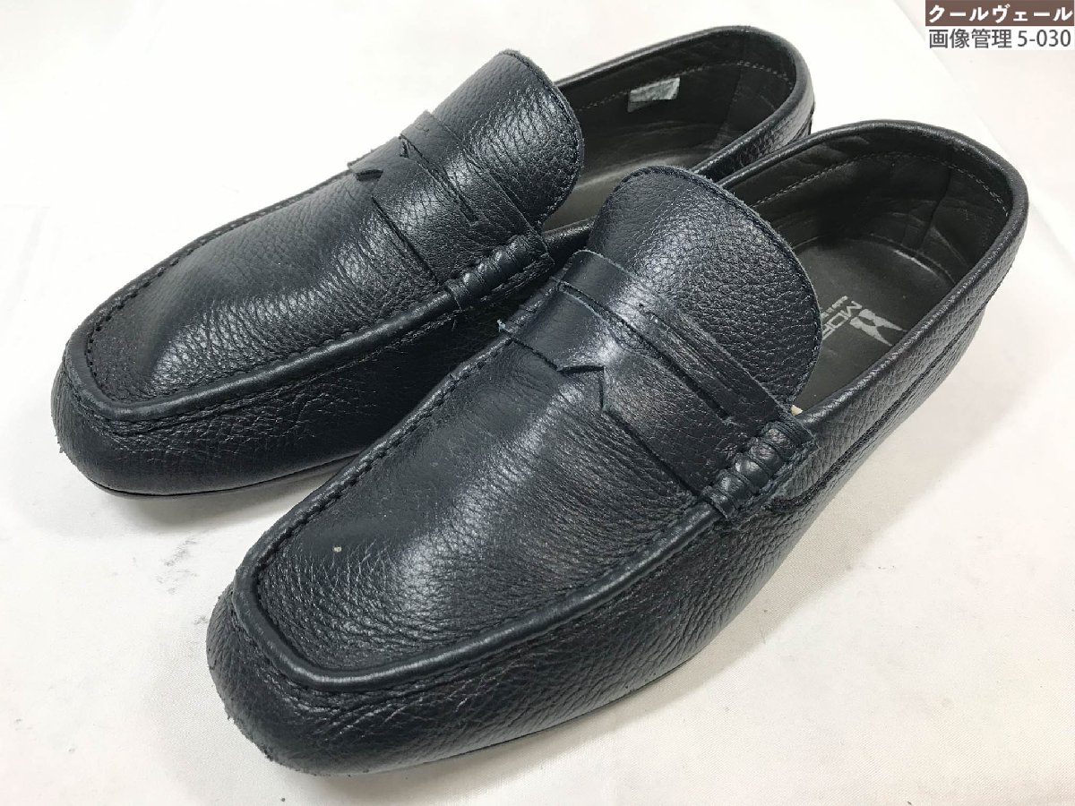 モレスキー MORESCHI ローファー ワニ革 靴 メンズ 24.5㎝ モレスキー MORESCHI ローファー クロコダイル ワニ革 シューズ