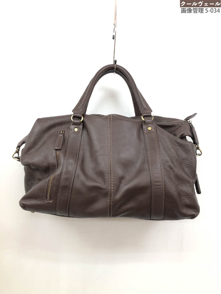 ★超美品★土屋鞄 2way ボストンバッグ プロータ 本革 ダークブラウン 230796-3.jpg