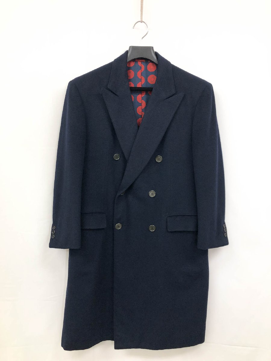 【最終価格】dunhill　ダンヒル　トレンチコート　ネイビー　紺 最終価格】dunhill ダンヒル トレンチコート ネイビー 紺 最終