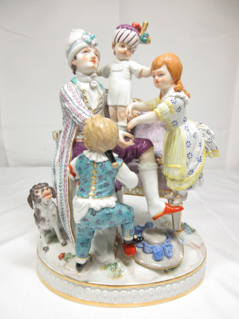 楽天市場】アンティークマイセン (Meissen)フィギュリン デイ