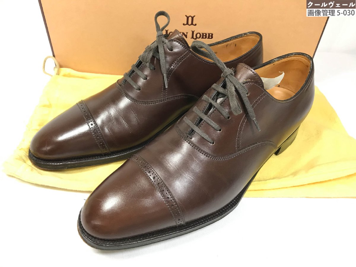 極美品！ジョンロブ ルフィールド 9EE ミュージアムカーフ 純正シューツリー付 極美品！ジョンロブ ルフィールド 9EE ミュージアムカーフ 純正