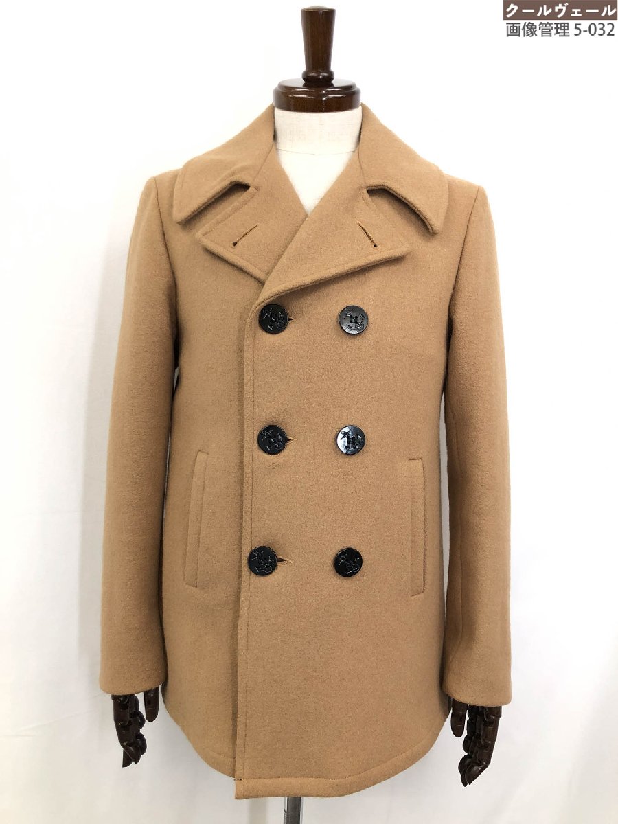 【美品】FIDELITYジャーナルスタンダード　別注　メルトンPコート L 美品】FIDELITYジャーナルスタンダード 別注 メルトンPコート L