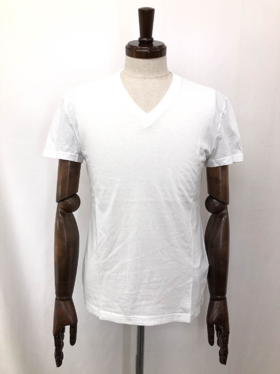 PRADA ホワイト Vネック Tシャツ XS PRADA ホワイト Vネック Tシャツ XS