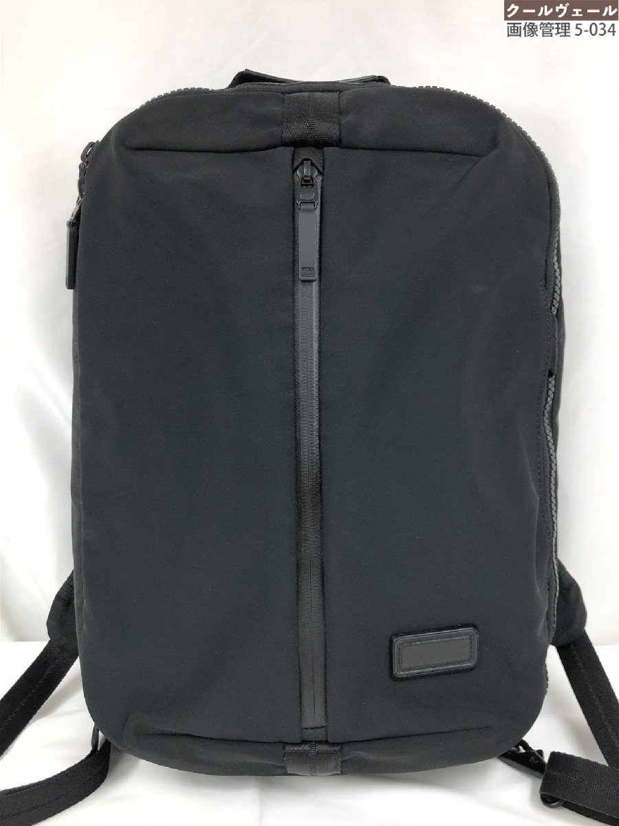 トゥミ　ナイロン製 ブラックバックパック 中型 トゥミ(TUMI) ナイロン リュック・バックパック | 通販・人気