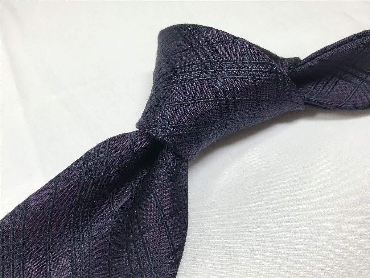 ★美品　BURBERRY BLACK LABEL　 シルクタイ 美品 バーバリーブラックレーベル ネクタイ シルク100％ メンズ