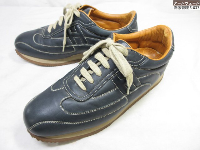 超美品 エルメス Hロゴ クイック スエードレザー ローカット スニーカー 42 楽天市場】HERMES エルメス クイック スエード スニーカー