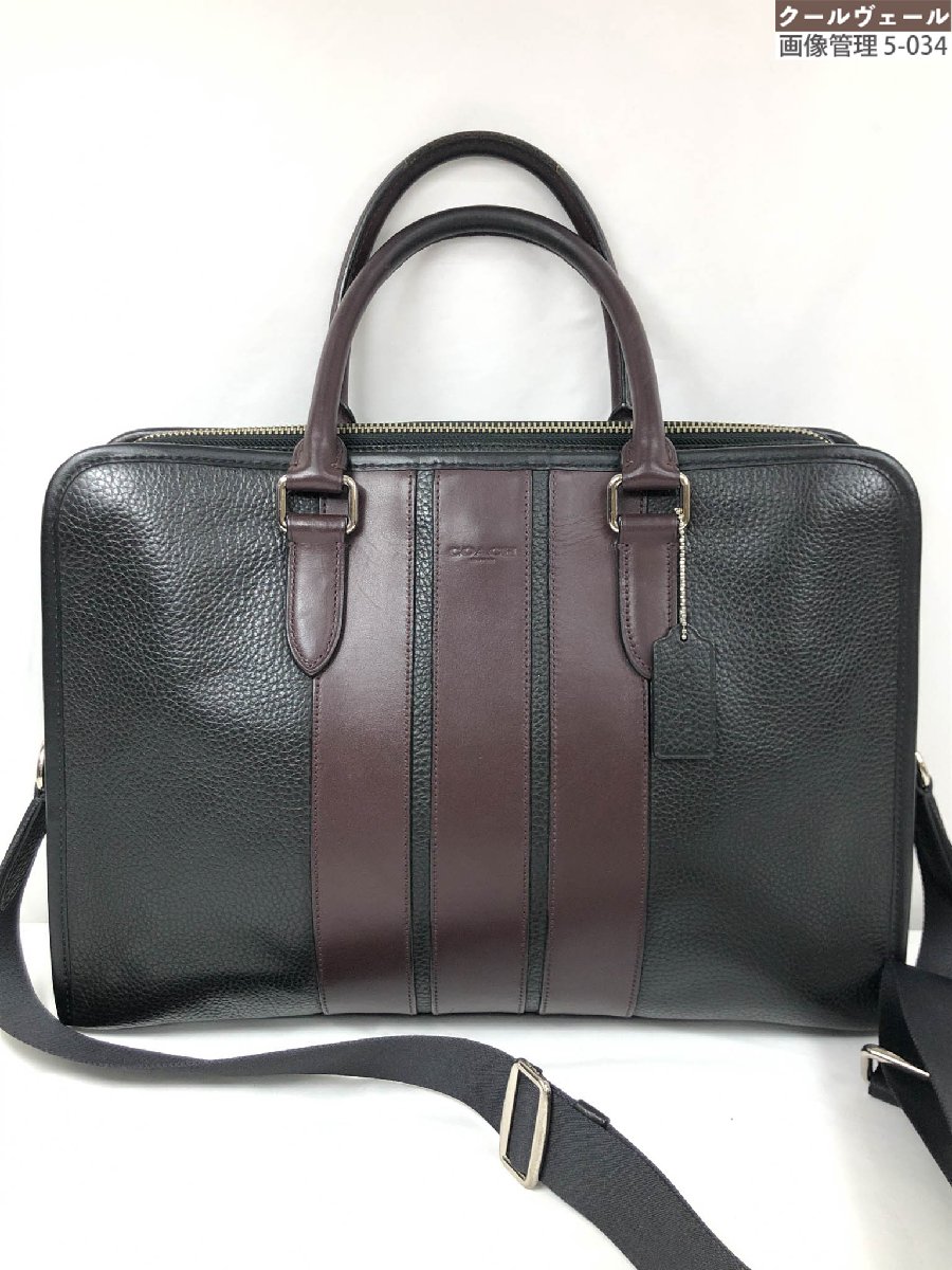 楽天市場】【バッグ】COACH コーチ レザー 2WAYショルダー ビジネス