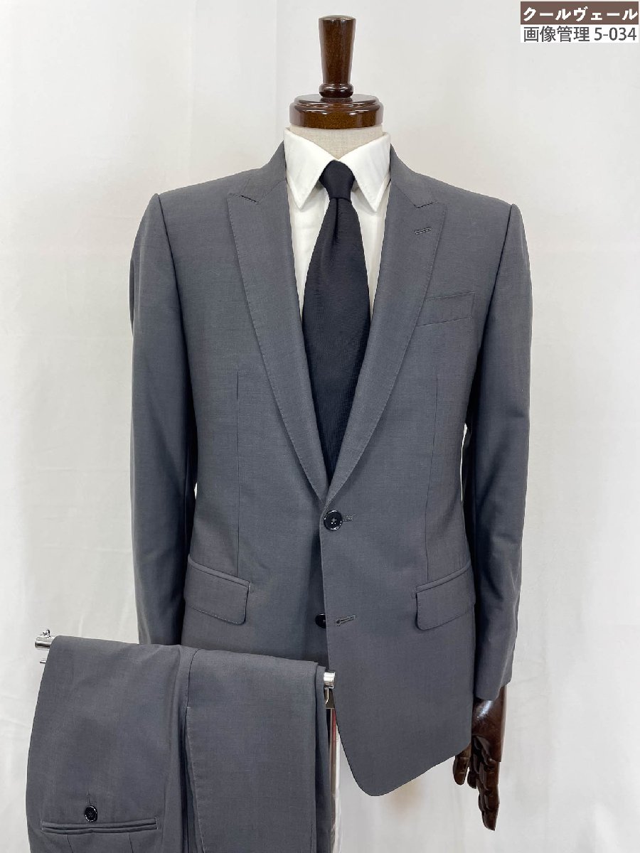 極美品【ドルチェ＆ガッバーナ】 MARTINI シルク混 2B 3ピーススーツ