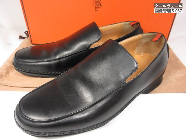 楽天市場】【送料無料】HERMES エルメス 革靴 ローファー メンズ40