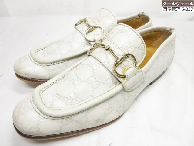 楽天市場】【グッチ】Gucci クロコ ホースビットローファー スリッポン