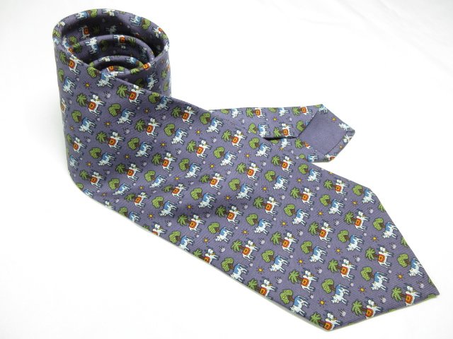 楽天市場】エルメス ヒツジ柄 ネクタイ シルク メンズ 【中古